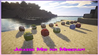 Jurassic Mods for Minecraft-poster