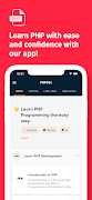 Learn PHP Offline Now - PHPDev plakat