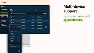 برنامه‌نما Avast Password Manager عکس از صفحه