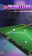 Billiard 3D تصوير الشاشة 1