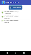 برنامه‌نما Call Block - Number Blacklist عکس از صفحه