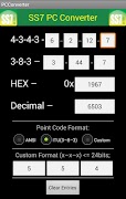 SS7 Point Code Converter imagem de tela 2