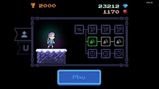 Crystalized - Pixel Runner captura de pantalla 2