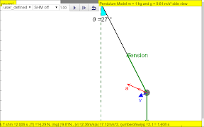 Pendulum Simulator Virtual Lab पोस्टर