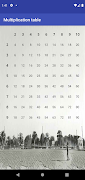 Multiplication table 截圖 1