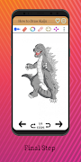 How to Draw Kaiju Step by Step ảnh chụp màn hình 4
