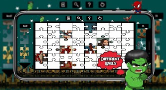 Superhero Puzzle screenshot 3