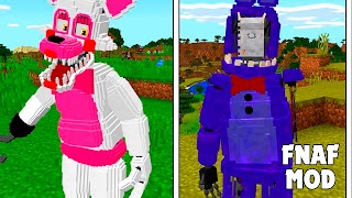 Fnaf Breach Mod for Minecraft اسکرین شاٹ 2