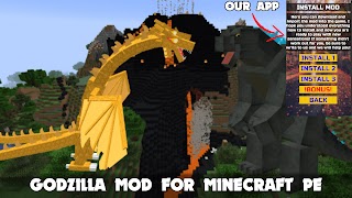 Godzilla Mod in Minecraft capture d'écran 4