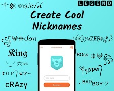 Nickname Fire: Nickfinder App plakat