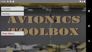 Avionics Toolbox اسکرین شاٹ 2
