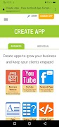 برنامه‌نما AppsGeyser - App maker without coding. عکس از صفحه