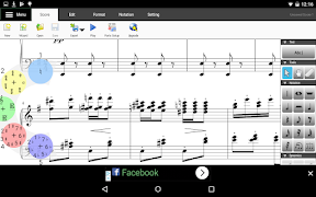 Crescendo Music Notation imagem de tela 1