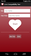 Test Compatibilité Amoureuse Affiche