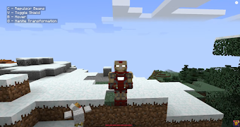 برنامهنما IronMan Mod For Minecraft عکس از صفحه