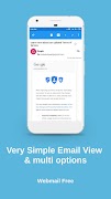 Webmail App Secure Smart Inbox captura de pantalla 4