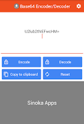 Base64 Encoder/Decoder ภาพหน้าจอ 2