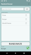 Random Chooser ภาพหน้าจอ 1