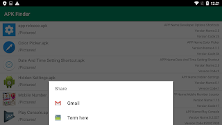 برنامه‌نما APK Finder عکس از صفحه