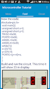 Microcontroller Tutorial capture d'écran 3