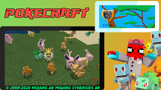 برنامه‌نما Pokecraft Mod عکس از صفحه
