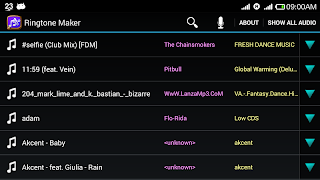 پوستر Ringtone maker & Audio Clipper
