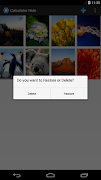 برنامهنما Calculator Hide عکس از صفحه