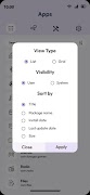 My App Manager تصوير الشاشة 2