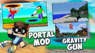 برنامه‌نما Portal Mod: Gravity Gun MCPE عکس از صفحه