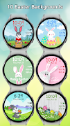 Easter Magic Premium Watchface स्क्रीनशॉट 2