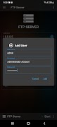 برنامه‌نما FTP Server عکس از صفحه