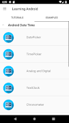 برنامه‌نما Learning Android: Tutorials &  عکس از صفحه
