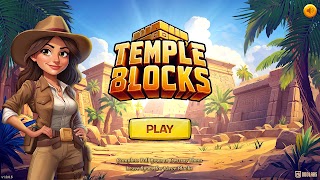 Temple Blocks - Block Puzzle Cartaz