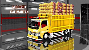 Mod Bussid Truck Kalimantan screenshot 1