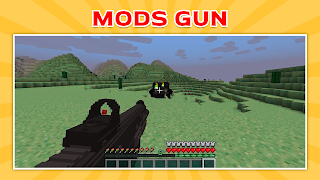پوستر Gun Mod for Minecraft