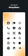 Flat Black Lite - Icon Pack Screenshot 2
