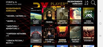 برنامه‌نما RX PLAYER MULTIMEDIA عکس از صفحه