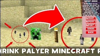 برنامه‌نما Shrink Player Mod Minecraft عکس از صفحه