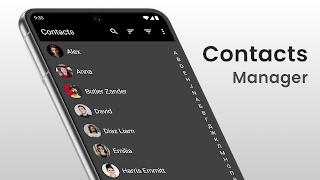 Contacts app for Android 海報