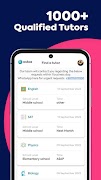1 Schermata Ostaz: Request a tutor