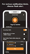 برنامه‌نما Flashlight Call & Notification عکس از صفحه