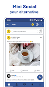 Mini Social Browser screenshot 1