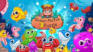 Ocean Match-3 Puzzle スクリーンショット 4
