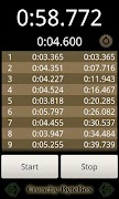 برنامه‌نما Simple Stopwatch عکس از صفحه