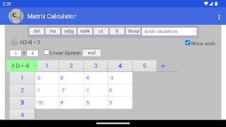 Matrix Calculator screenshot 3