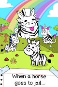 Zebra Evolution: Mutant Merge 截图 2