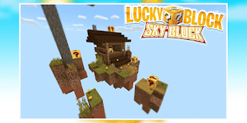 Lucky skyblock for minecraft p تصوير الشاشة 2