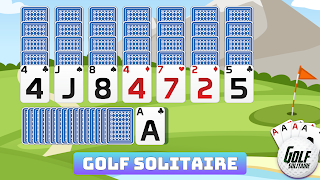 Golf Solitaire - Card Game capture d'écran 1