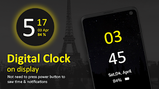 Always on Display-Amoled 시계 스크린샷 2