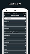 AC Remote Control screenshot 1